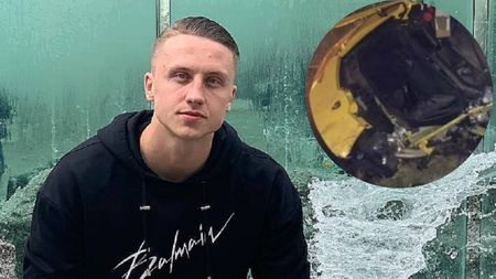 Marcin Bulka, portarul lui PSG, a distrus un Lamborghini de 200.000 de euro într-un accident incredibil. Bolidul afectat total a fost trimis direct la casat | GALERIE FOTO