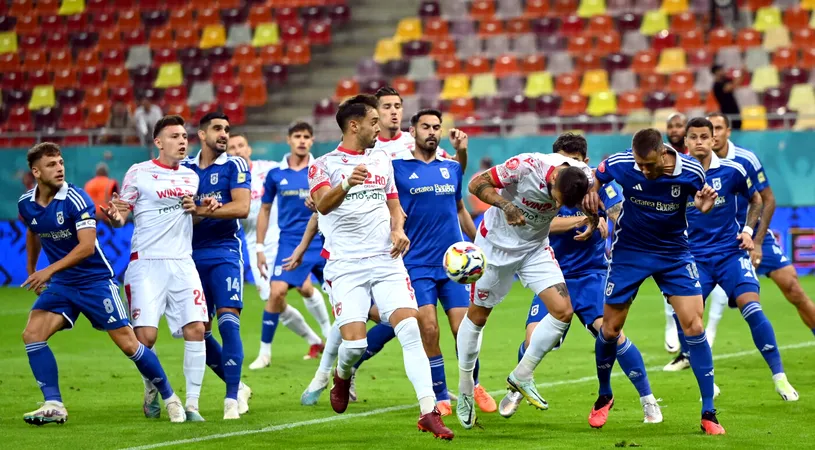 Dinamo - FC U Craiova 1-1! Remiză în prima etapă a grupei C din Cupa României Betano