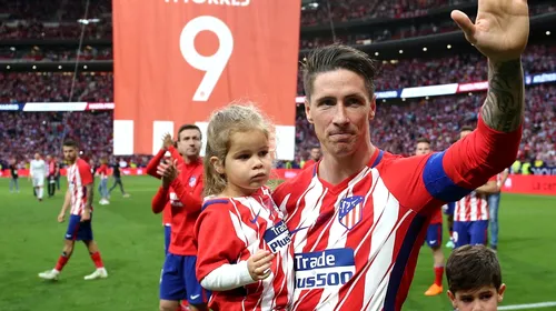 FOTO | „Hasta pronto, Fernando”. Torres și-a luat „rămas bun” de la fanii lui Atletico cu o dublă. Coregrafia fanilor madrileni, garda de onoare și stilul caracteristic de a marca