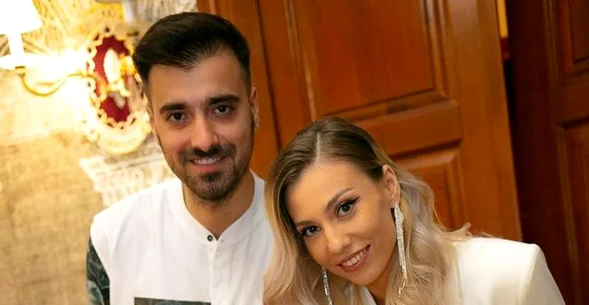 Liviu Teodorescu și iubita lui din liceu s-au cununat religios. Mirii au strălucit în cea mai importantă zi din viața lor
