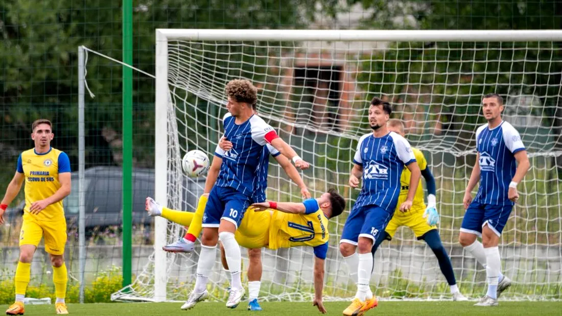 Cetatea Suceava, fără milă în amicalul cu CS Vicovu de Sus. Elevii lui Petre Grigoraș au marcat gol după gol