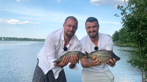 Lovitură pe baltă: Gabriel Tamaș și Constantin Budescu au reușit o captură uriașă la pescuit!
