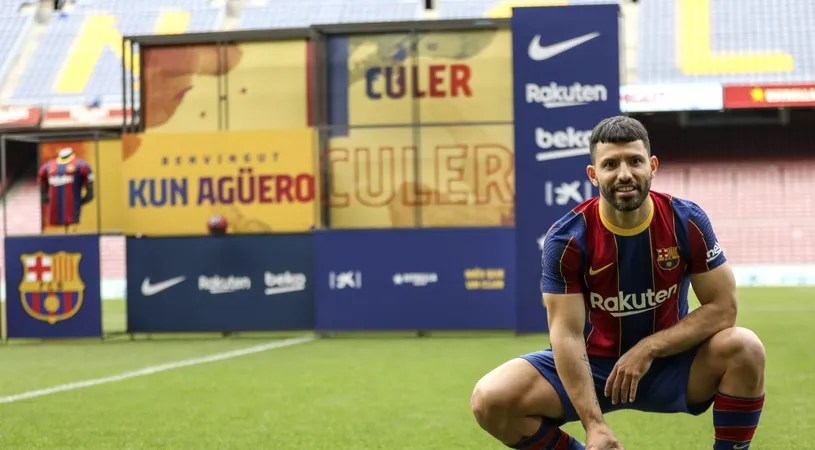 Lovitură de proporții pentru Barcelona! Sergio Aguero a aflat cât o să lipsească de pe teren. „E complicat!”