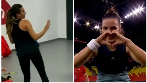 Gabriela Ruse a făcut show după ce a eliminat-o pe Camila Giorgi la Monterrey! Reacția româncei când a auzit melodia Shakirei despre Pique | VIDEO