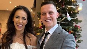 Cea mai frumoasă fotbalistă din România s-a căsătorit