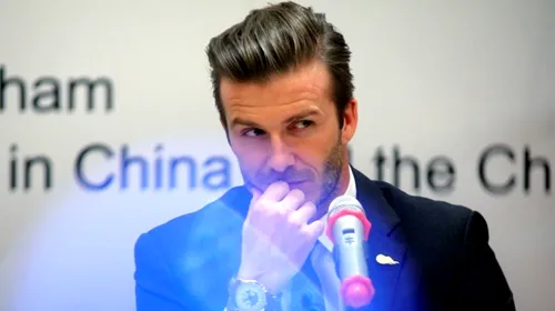 Beckham își „construiește” propria echipă: englezul a pregătit 25 de milioane și a demarat proiectul