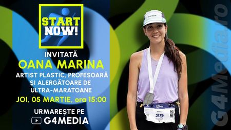 Disciplina, sportul de masă și campionii de dincolo de ecrane. G4Media lansează podcastul „Start Now!”