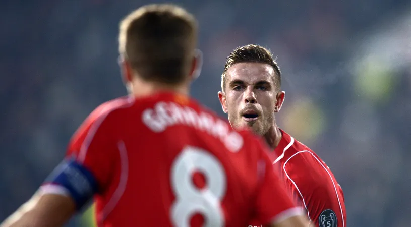 Jordan Henderson este noul căpitan al lui Liverpool, după plecarea lui Gerrard