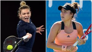 Simona Halep i-a predat o nouă lecție de tenis Gabrielei Ruse și s-a calificat în sferturi la WTA Melbourne 1! Video Online. Cu cine se va duela pentru semifinale