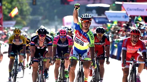 În sfârșit, Sagan! Sprinterul slovac a câștigat prima etapă într-un Mare Tur din ultimii doi ani, după ce s-a impus la Malaga