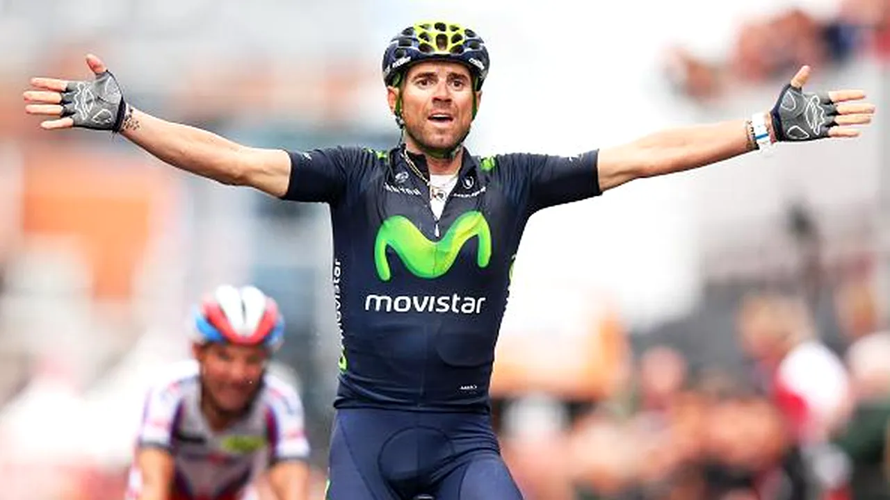 Unstoppable Valverde! Spaniolul de la Movistar a câștigat a noua etapă din carieră în Vuelta, după ce l-a învins pe Sagan pe 