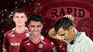 Costel Gâlcă, legat de mâini și de picioare! Două decizii luate forțat înainte de eșecul Rapidului cu Hermannstadt. EXCLUSIV