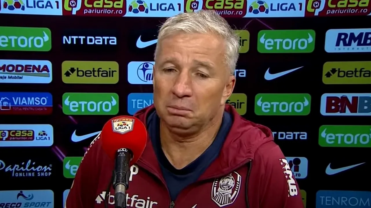 Dan Petrescu, explicații despre victoria greoaie cu Craiova: „Trică a încercat să ne surprindă”. Ce a spus despre preluarea echipei naționale