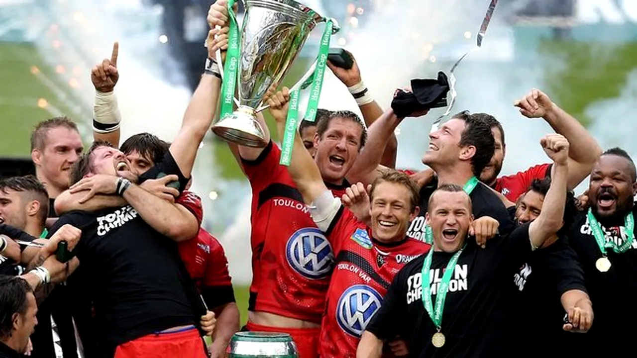Un adevărat spectacol în finala Cupei Heineken! Toulon e noua regină a Europei!
