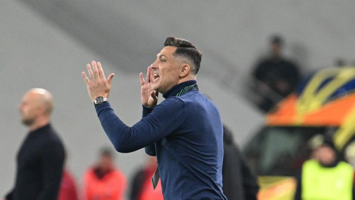 Ce le-a transmis Rădoi jucătorilor după ce a fost eliminat in Rapid Viena - Universitatea Craiova