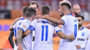 Oltenii au prins aripi după a 7-a victorie consecutivă în Liga 1. „Ne dorim să câștigăm titlul!”