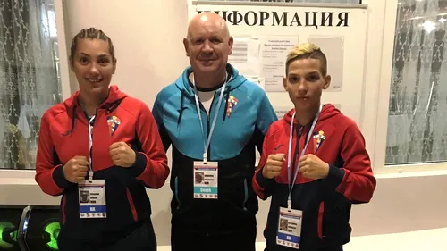 Preda Adrian și Alexandra Gheorghe boxează pentru aur la Campionatul European de juniori din Rusia