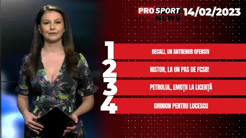 ProSport News | Gigi Becali, un antrenor ofensiv. Petrolul, emoții la licență. Cele mai noi știri din sport | VIDEO