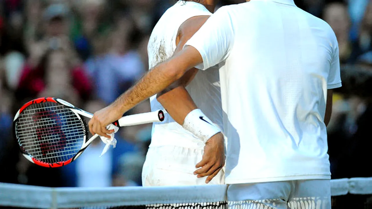 Federer și Nadal se luptă la Tenis Masters Series Paris