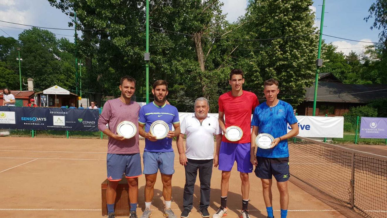 Dragoș Dima - Nicolae Frunză, în finala românească a turneului ITF 15K "Ioana Cup 2018". Vasile Antonescu și Patrick Grigoriu, campioni la dublu