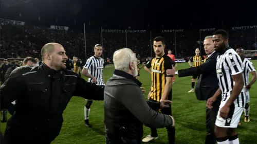 Judecata cazului PAOK – AEK a durat 5 ore și tocmai s-a încheiat: „Domnul Kominis ne ia titlul! Ar trebui să fie aici”. Ce s-a întâmplat în ședința de azi și ce riscă echipa lui Răzvan Lucescu