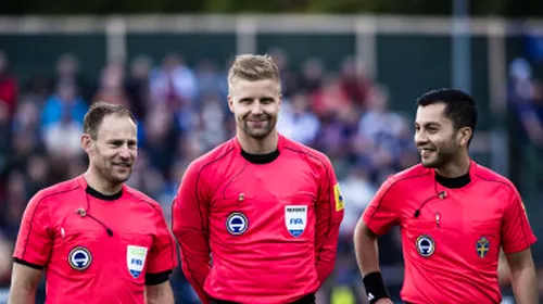 Meciul CFR Cluj – Young Boys, arbitrat de Glenn Nyberg! Centralul din Suedia le-a purtat noroc „tricolorilor” în Austria
