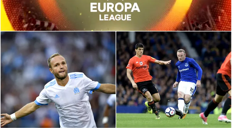 Europa League | PSV, marea victimă a serii. G3rmain a făcut spectacol pe Velodrome. Rooney s-a întors oficial acasă . Toate rezultatele de joi 