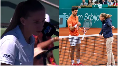 Novak Djokovic, discuție în contradictoriu cu o româncă la turneul de la Belgrad! Cine este arbitra de scaun Raluca Andrei | FOTO EXCLUSIV
