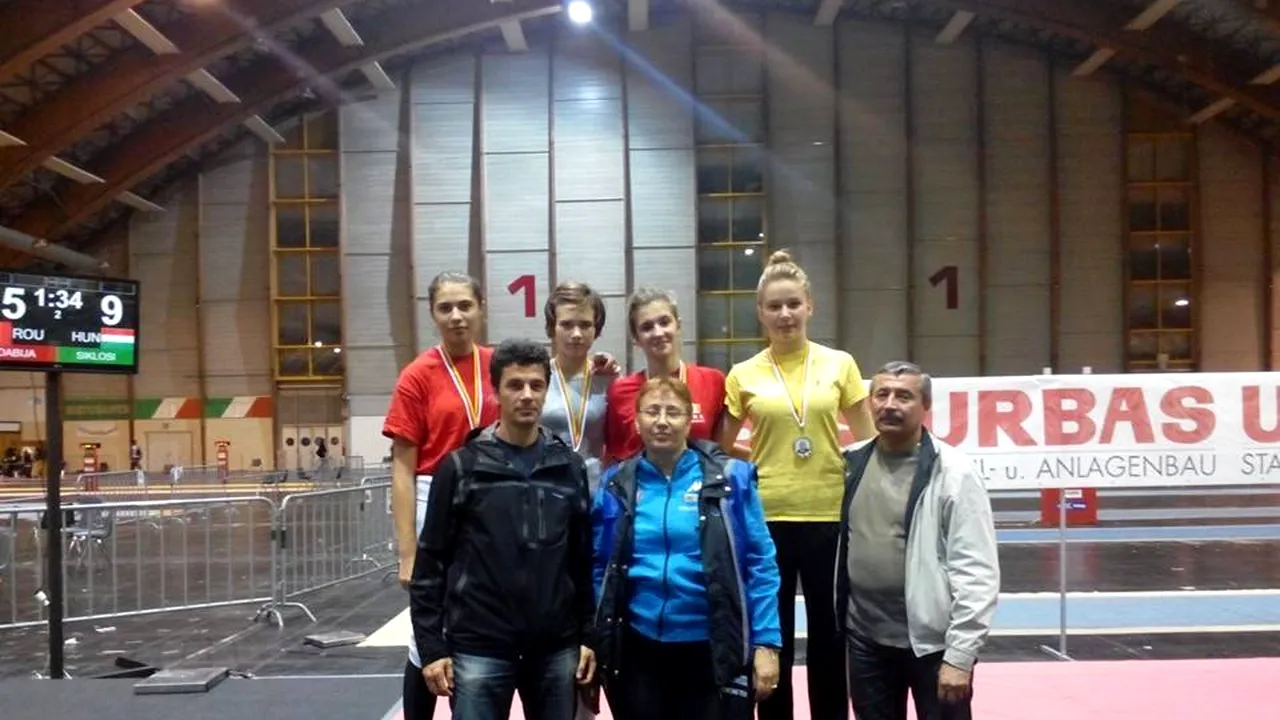 România, argint la etapa de Circuit European la spadă cadete de la Klagenfurt