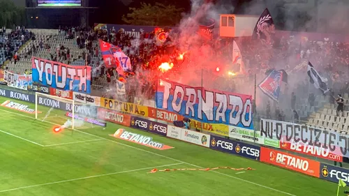 Buzăul, oraș roș-albastru! Mesajul cu care fanii FCSB i-au dat șah-mat lui Florin Talpan: ce banner au făcut suporterii! FOTO PROSPORT