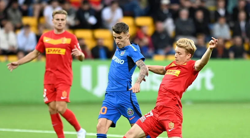 Am vrut să jucăm ca ei, am pierdut ca noi! Nordsjaelland - FCSB 2-0 și echipa lui Gigi Becali iese din Europa! Cronică de Gabriel Berceanu