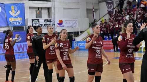 Buducnost – Rapid 30-30. Campioana României, pe primul loc în Liga Campionilor! Formația din Giulești, la câteva secunde de o nouă victorie memorabilă