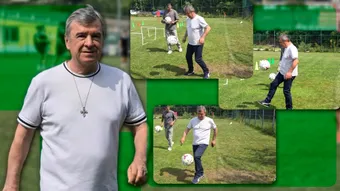 REPORTAJ | Dorin Mateuț s-a întors în fotbal după 12 ani să-i învețe pe tinerii de la Dinamo cum să dea ”Bilbao”: ”Gleznă, minte și exercițiu”