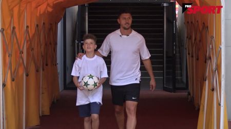 VIDEO | Marica a îndeplinit visul unui copil care dorește să-i calce pe urme! "Sper ca tot ce am vorbit cu el să-l ajute într-o viitoare carieră"