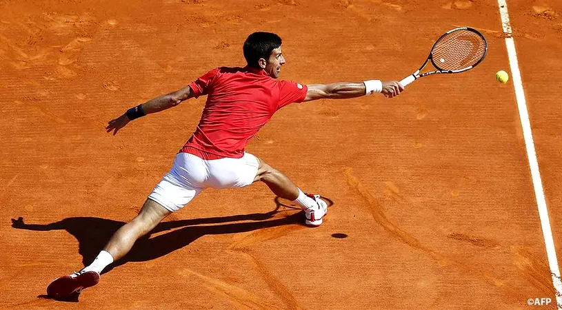Șoc în Principat! Novak Djokovic, eliminat în turul secund la Monte Carlo de finalistul ediției 2015 a BRD Năstase Țiriac-Trophy. Sârbul nu mai pierduse 