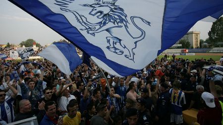 Fair-play în Oltenia! **"Inimile noastre sunt alb-albastre"