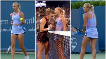 Simona Halep și Anastasia Potapova, schimb de replici la finalul meciului de la Cincinnati! Gestul făcut „Simo” când adversara ei a ieșit de pe teren | VIDEO