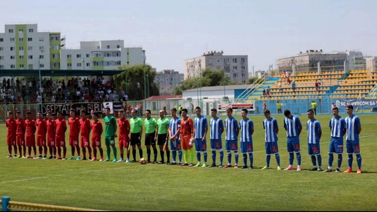 Cei mai mari dintre cei mici! CS U Craiova și Dinamo se întâlnesc în Supercupa Ligii Elitelor U17