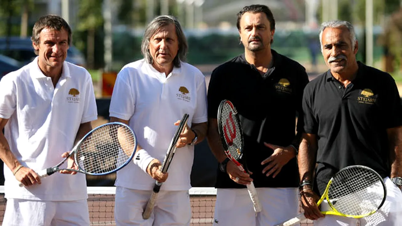 Vom avea iar SUPER-SHOW la Open România!** Năstase, Bahrami, El Aynaoui și Noah vor face spectacol în scopuri caritabile