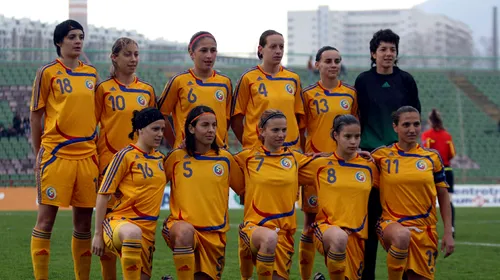 Echipa feminină U17 a României, victorie în fața Moldovei, scor 3-0, într-un meci amical