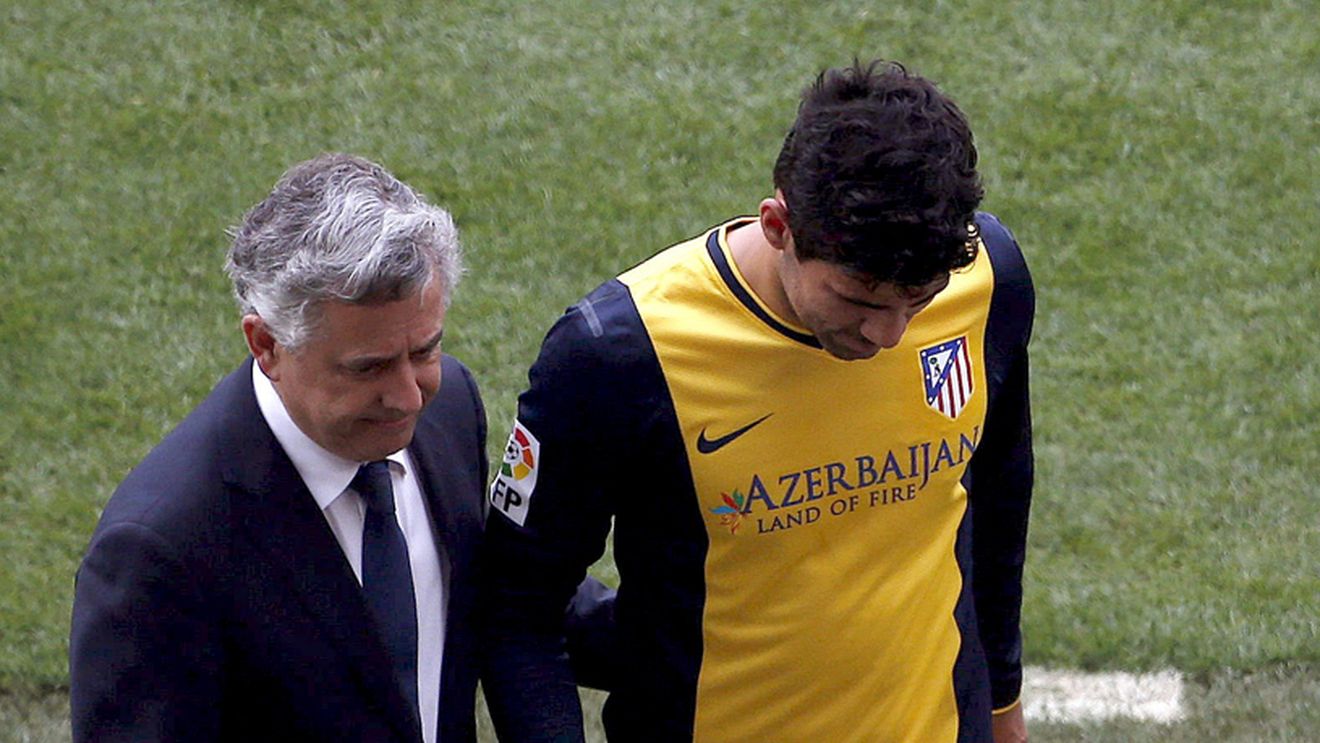 Ghinion pentru Atletico. Simeone, forțat să schimbe după doar nouă minute: Diego Costa a forțat, dar a ieșit accidentat