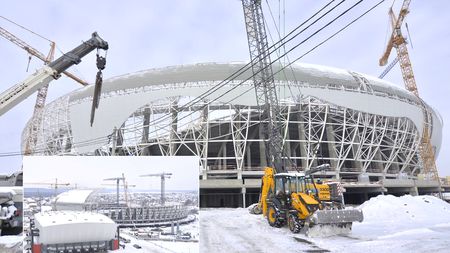 FOTO | O nouă "bijuterie" apare pe harta Ligii 1! Cum arată super-stadionul din Craiova cu 3 luni înainte de finalizare