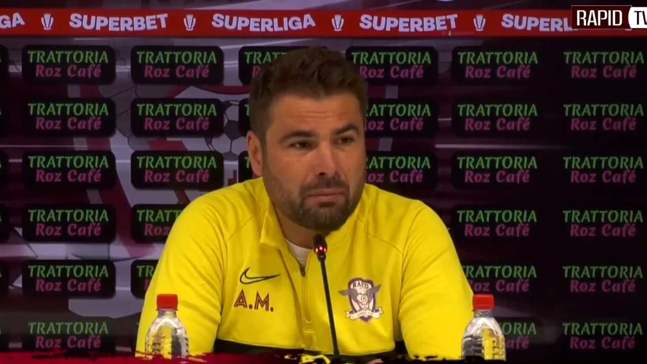 Analiza lui Adrian Mutu înainte de Rapid - CFR Cluj: „Va fi un meci extraordinar de greu! Ei sunt răniți în orgoliu”
