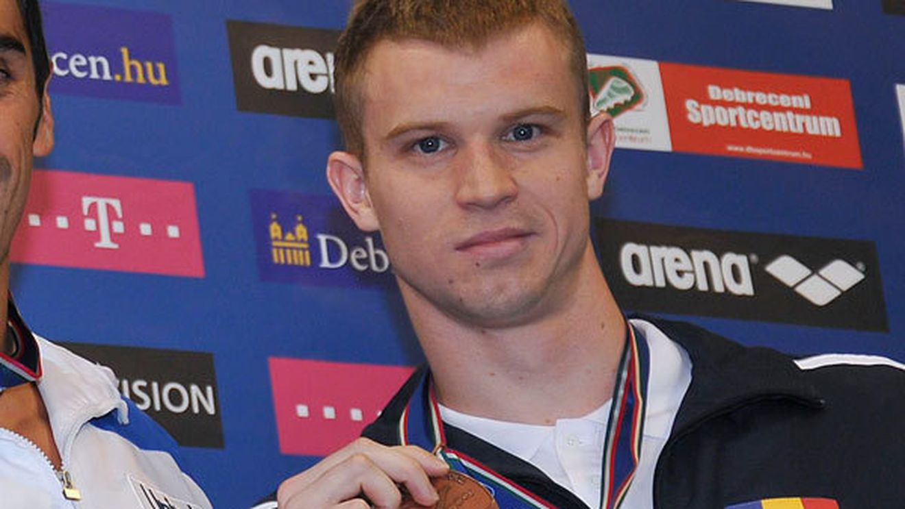 Norbert Trandafir,** în finală la 50 de metri liber, la CE de natație