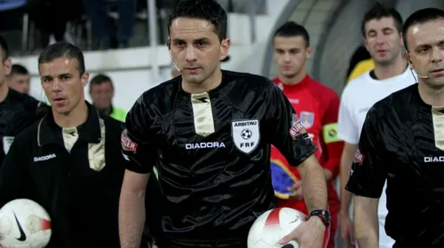 „Nu sunt arbitrul Stelei sau al lui Dinamo”