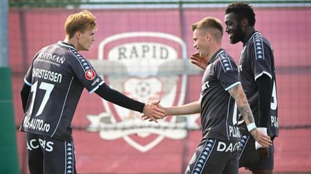 Rapid, scor fluviu în amicalul cu CS Tunari! Cine a marcat