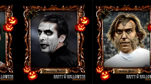 FOTO Zombie Chiellini, vârcolacul Pirlo și vampirul Conte ies la atac!** Juventus Torino, varianta Halloween: