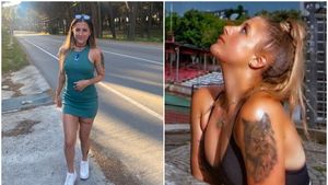 „Trafic oprit" din cauza Andreei Prisacariu! Jucătoarea de tenis a avut o apariție care i-a lăsat mască pe șoferi: „Amin!" GALERIE FOTO