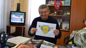 Siglă și imn pentru Steaua. FOTO | Un colonel i-a trimis propunerea sa lui Gigi Becali, la Poarta Albă