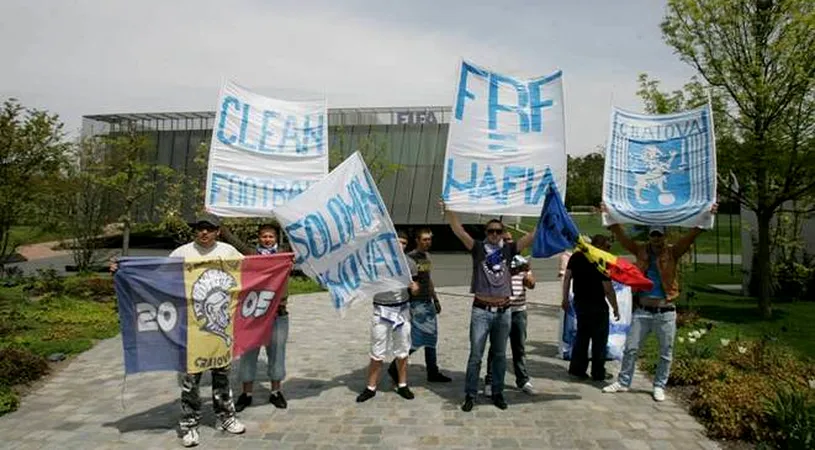 Fanii Craiovei vor protesta în fața sediului FRF!